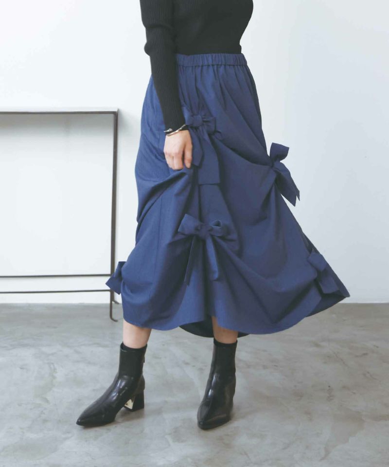 model：H160　着用サイズ：M　ブルー