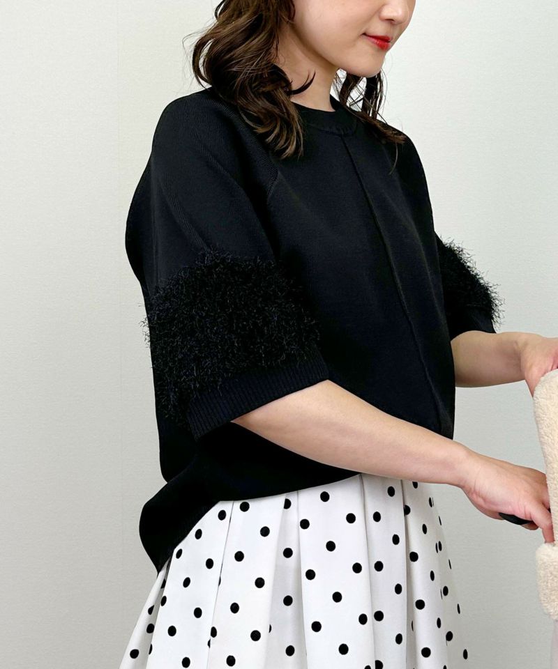 model：H164　着用サイズ：M　ブラック