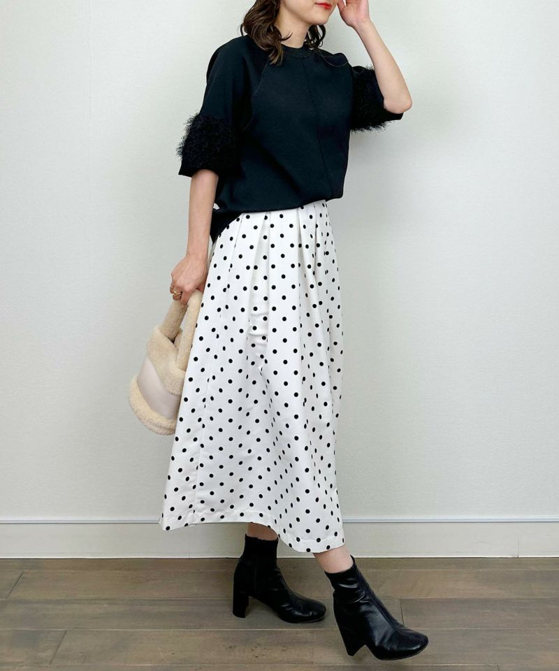 model：H164　着用サイズ：M　ブラック