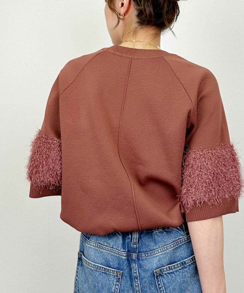 model：H164　着用サイズ：M　テラコッタ