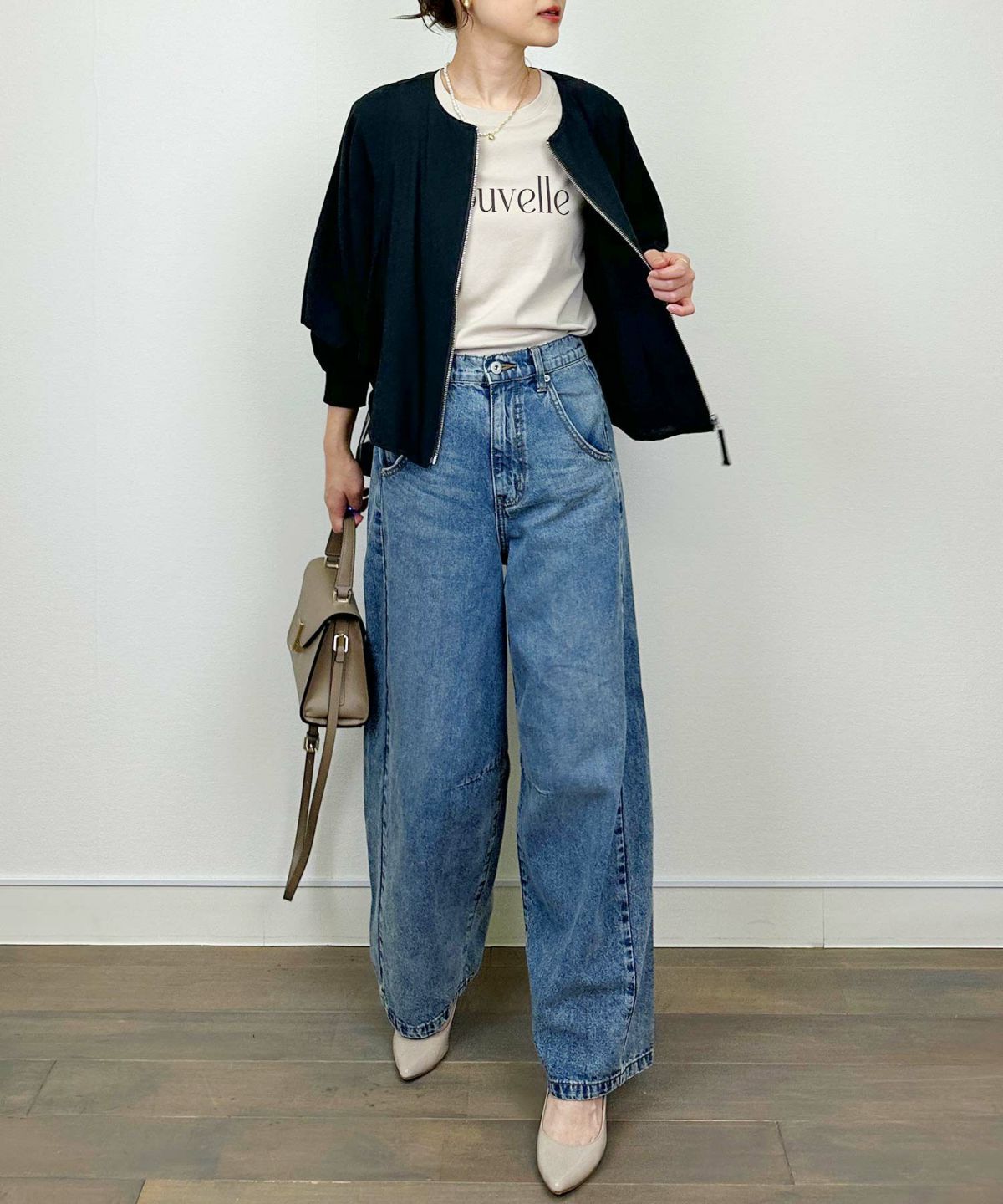 model：H164　着用サイズ：M