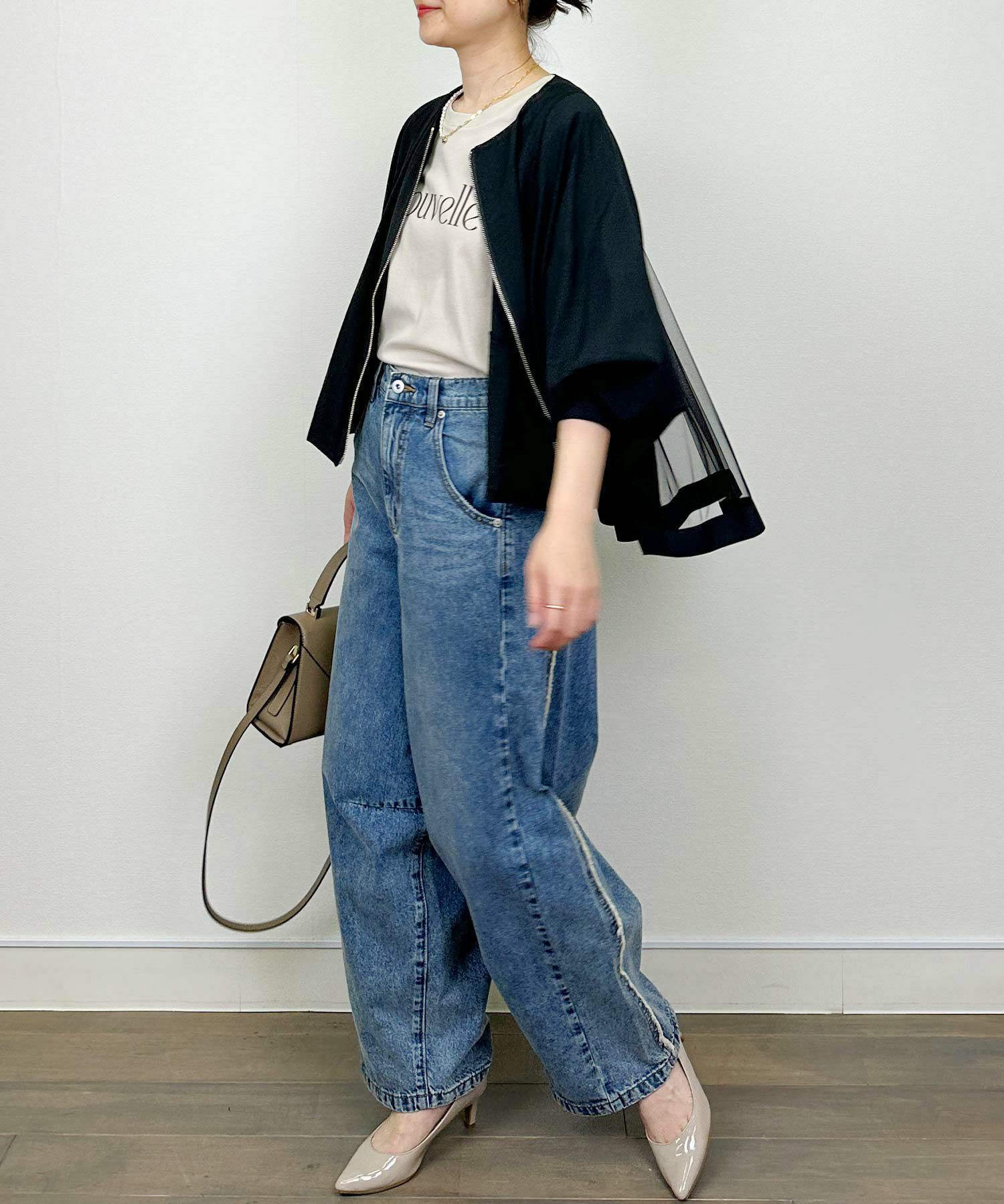 model：H164　着用サイズ：M
