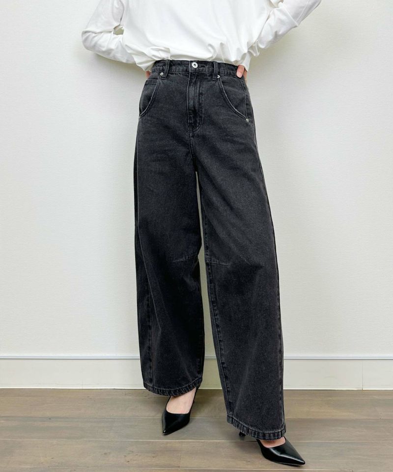 model：H164　着用サイズ：M　ブラック