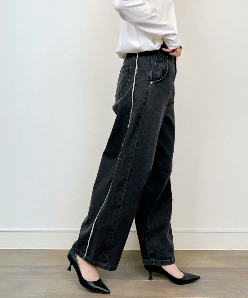 model：H164　着用サイズ：M　ブラック