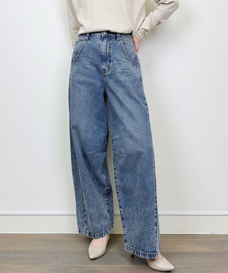 model：H164　着用サイズ：M　ブルー