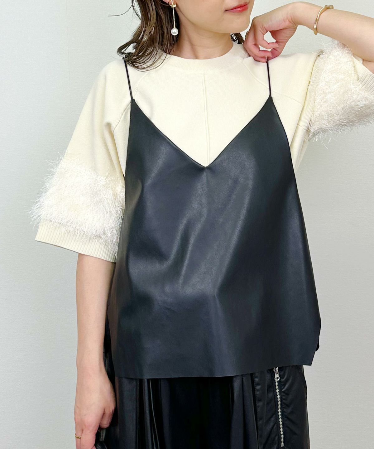 model：H164　着用サイズ：M