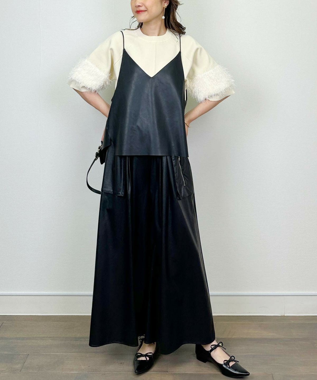 model：H164　着用サイズ：M