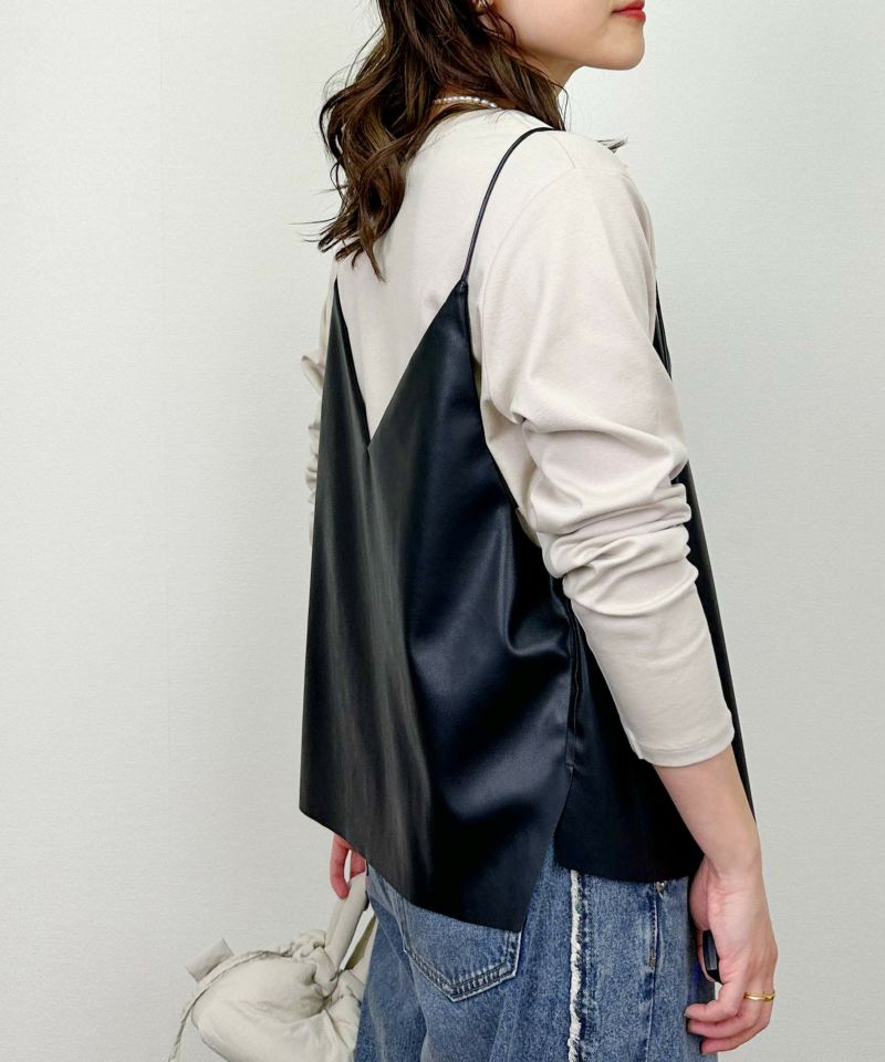 model：H164　着用サイズ：M　2WAYで