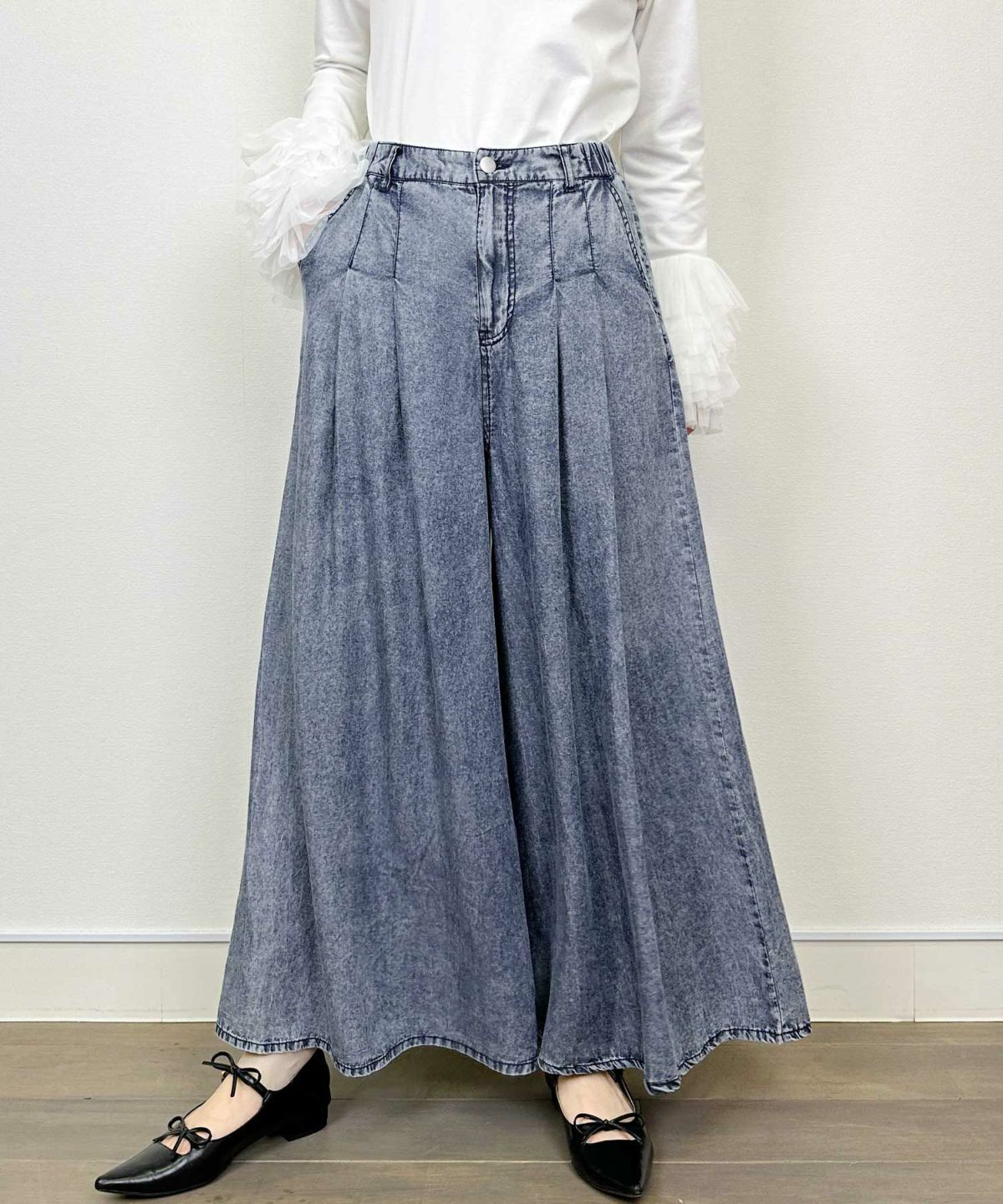 model：H164　着用サイズ：M　ダークブルー