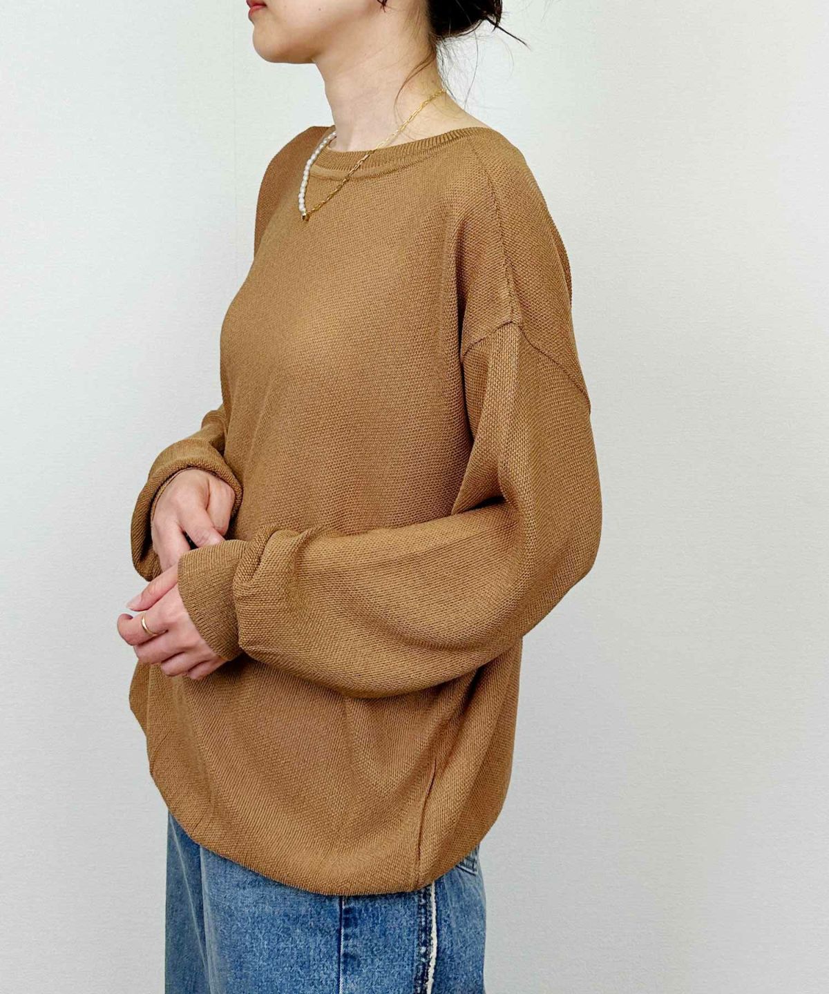 model：H164　着用サイズ：M　オレンジ　2WAYで