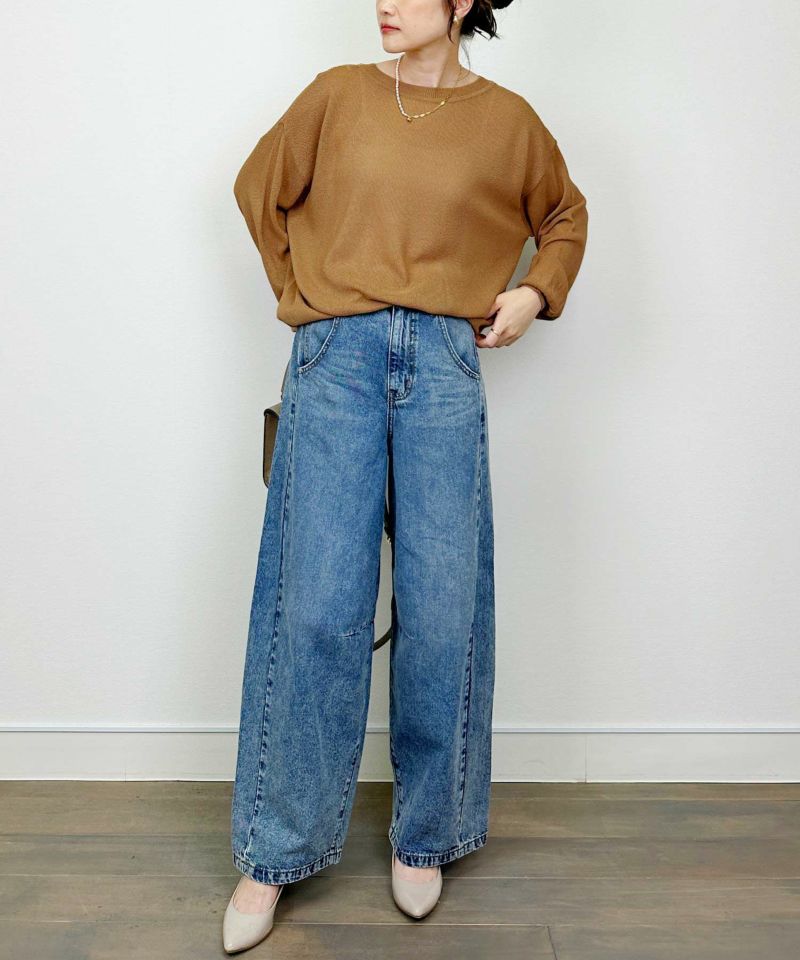 model：H164　着用サイズ：M　オレンジ　2WAYで