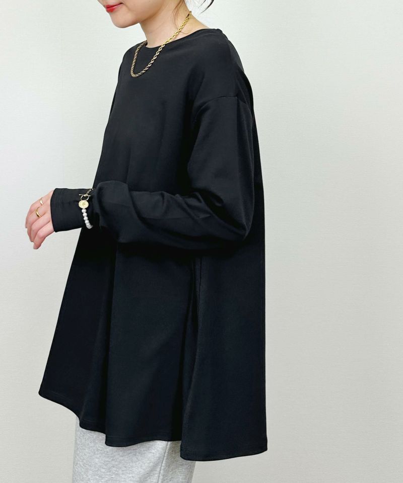 model：H164　着用サイズ：M　ブラック