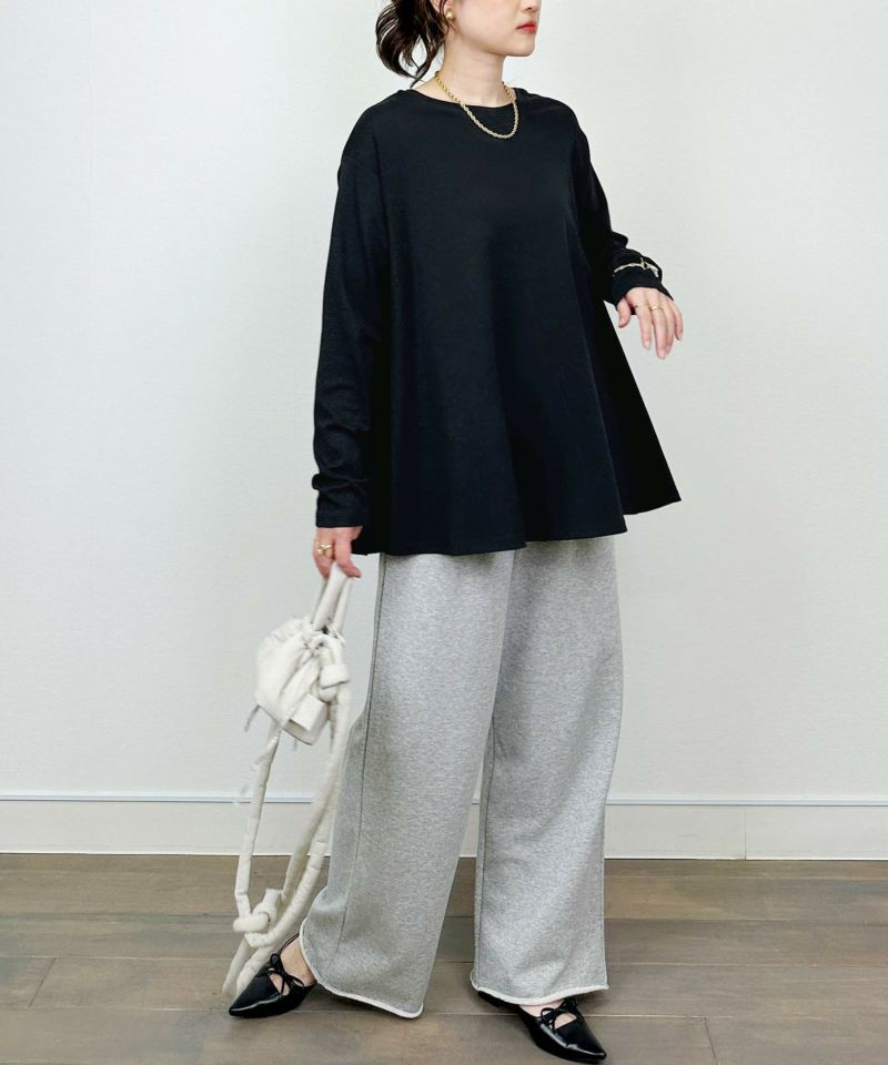 model：H164　着用サイズ：M　ブラック