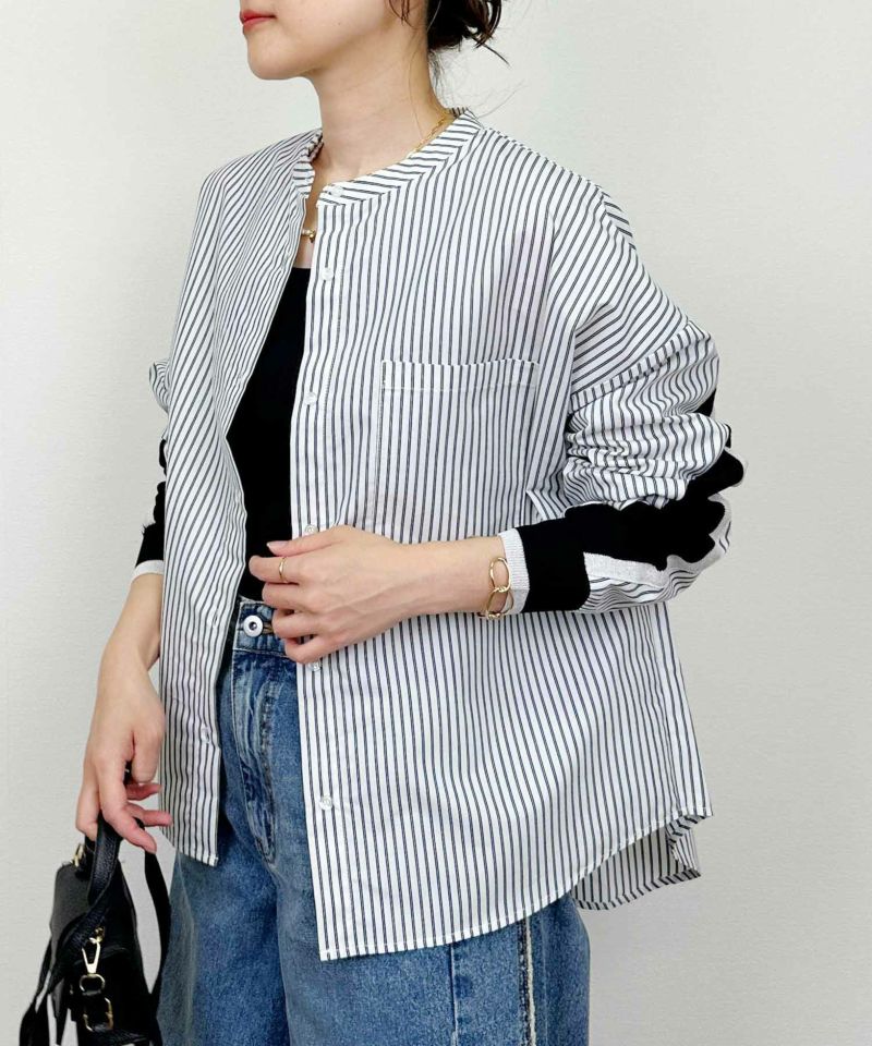 model：H164　着用サイズ：M　ホワイト系その他