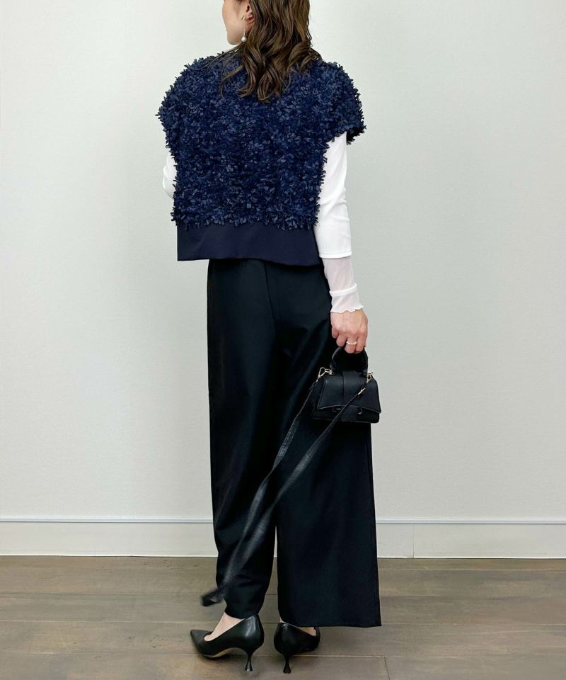 model：H164　着用サイズ：M　ネイビー