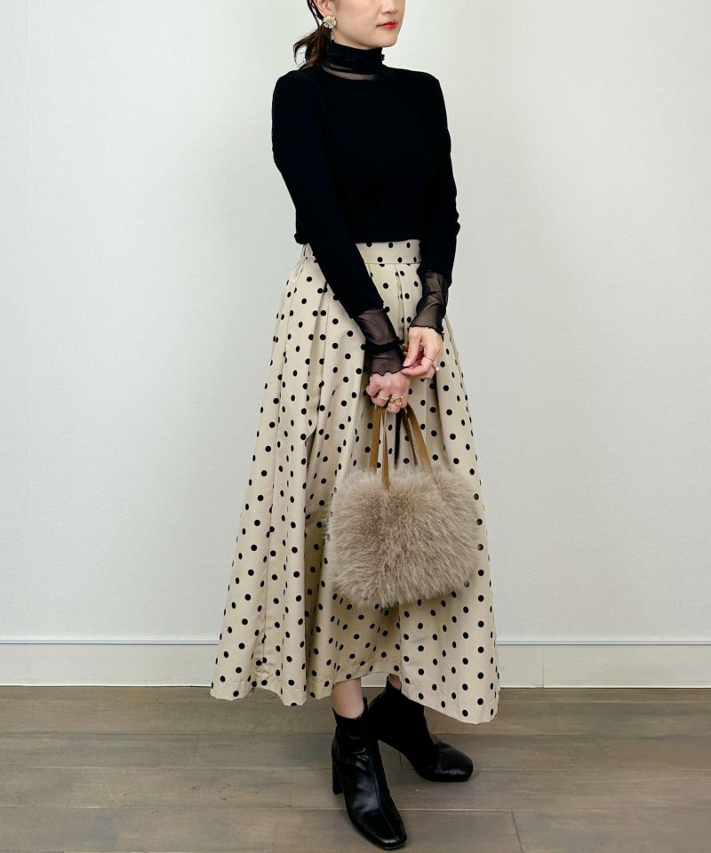 model：H164　着用サイズ：M　ブラック