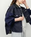 model：H164　着用サイズ：M　ネイビー