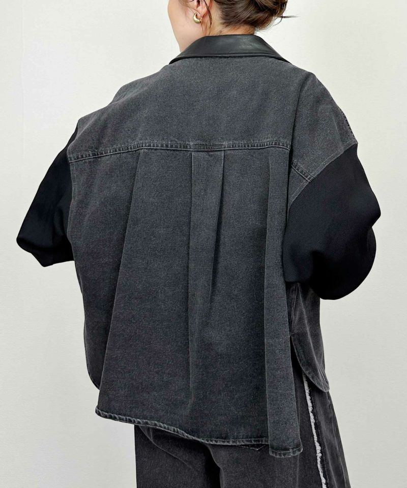 model：H164　着用サイズ：M　ブラック