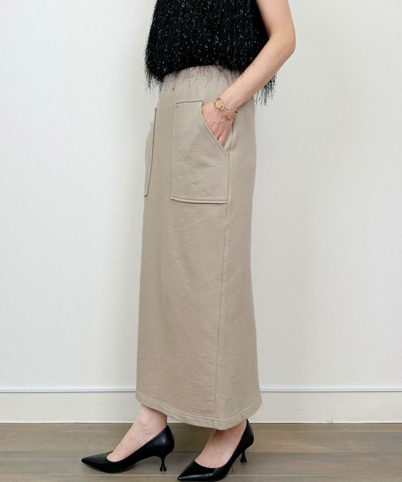 model：H164　着用サイズ：M　モカ