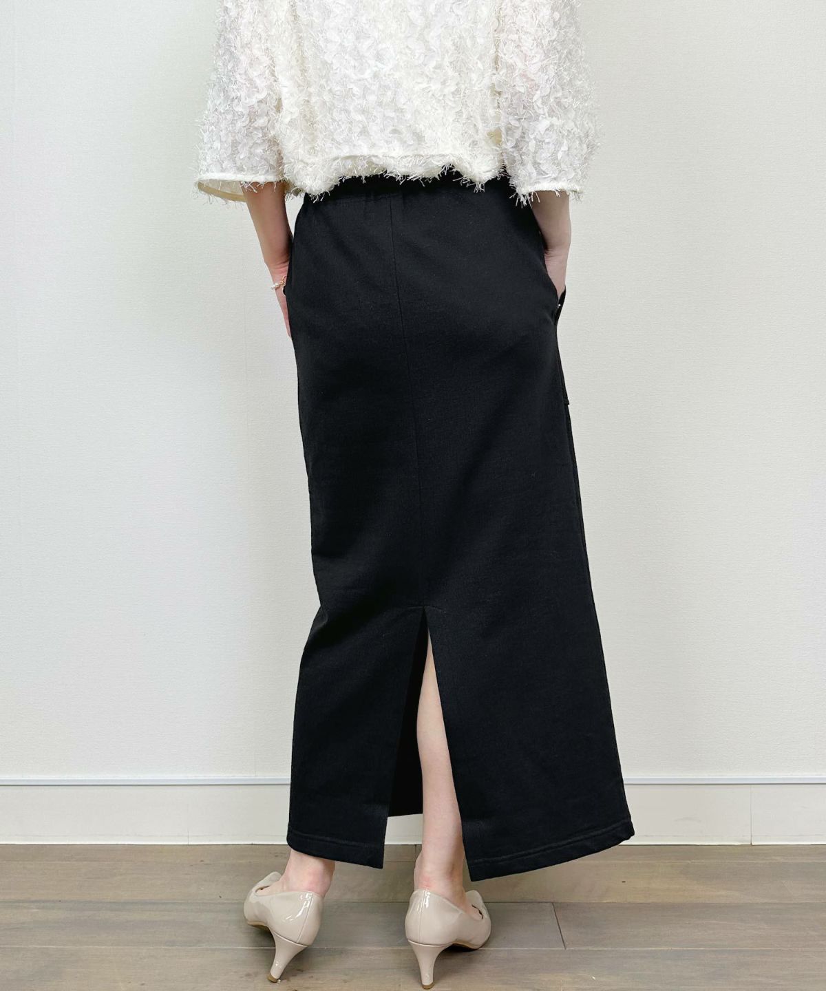 model：H164　着用サイズ：M　ブラック