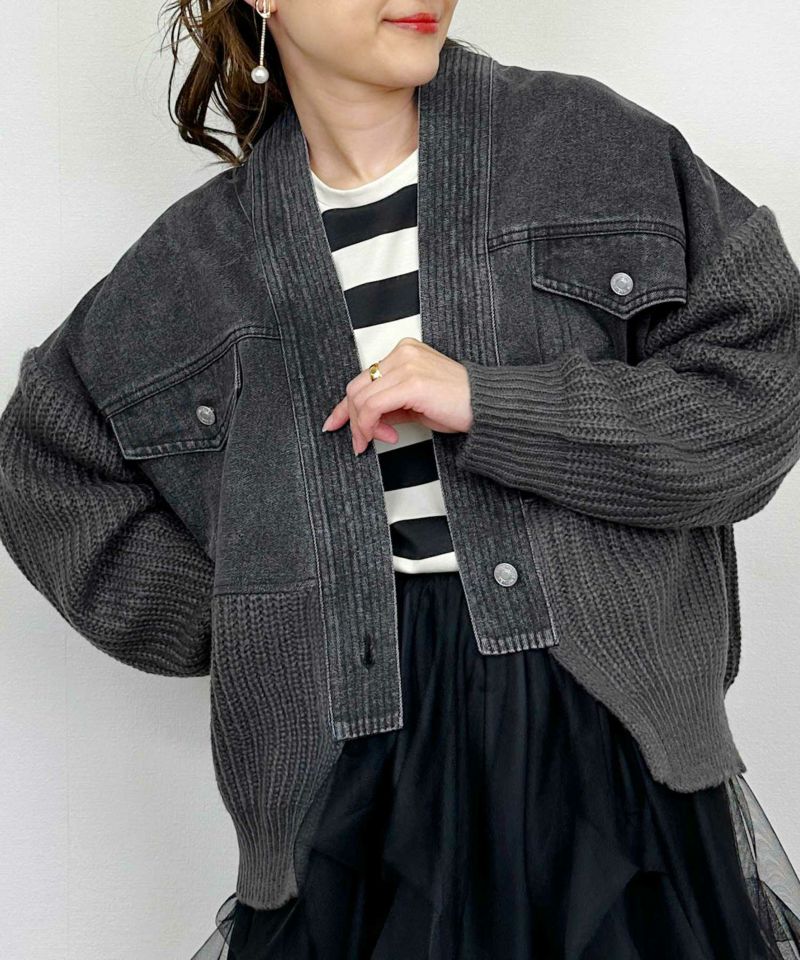 model：H164　着用サイズ：M　ブラック