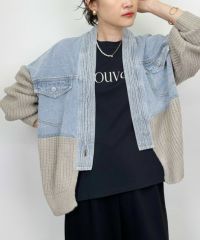 model：H164　着用サイズ：M　グレイッシュベージュ