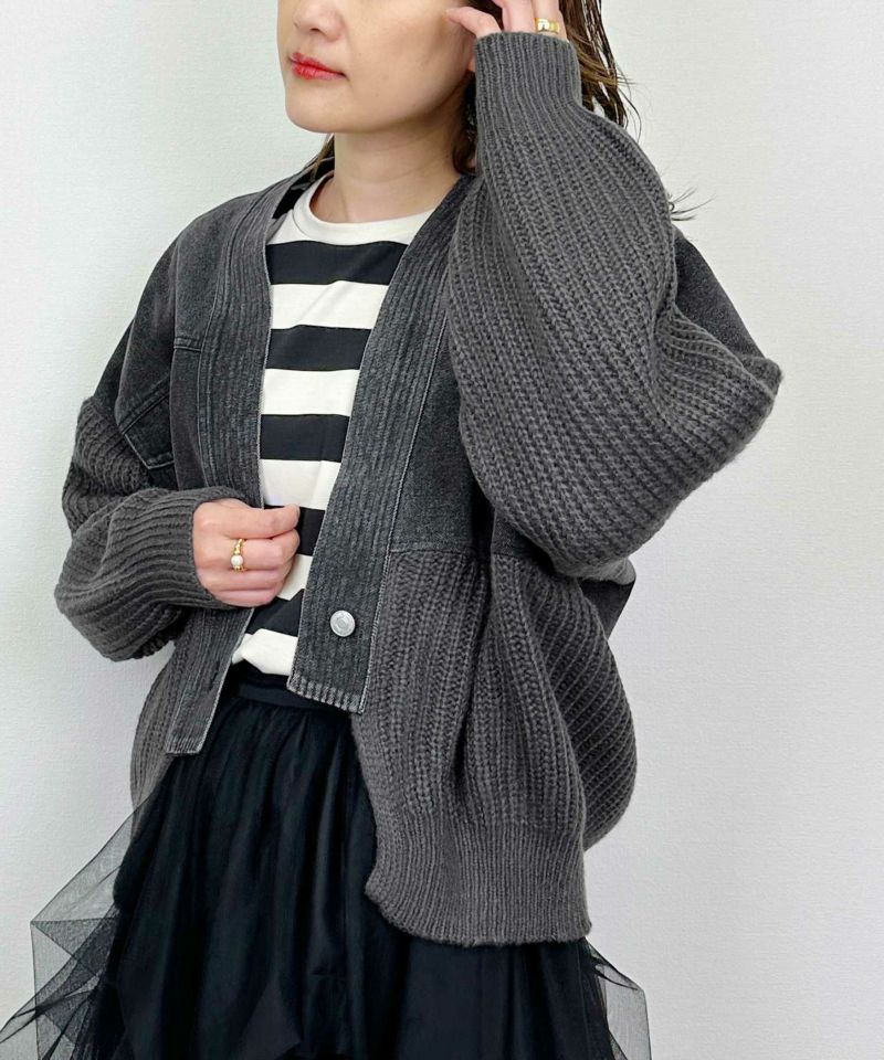 model：H164　着用サイズ：M　ブラック