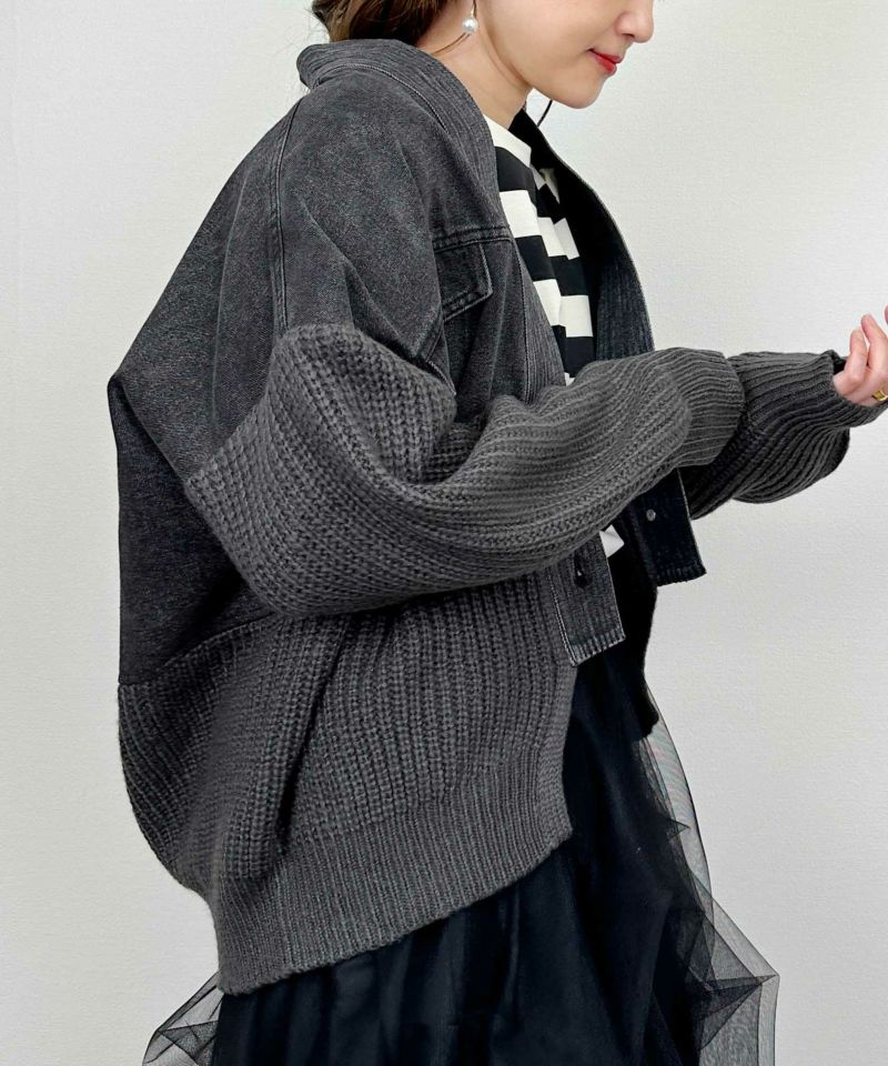 model：H164　着用サイズ：M　ブラック