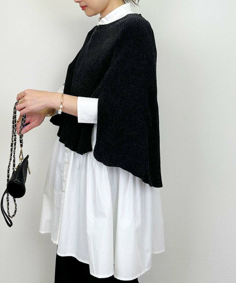 model：H164　着用サイズ：M　ブラック