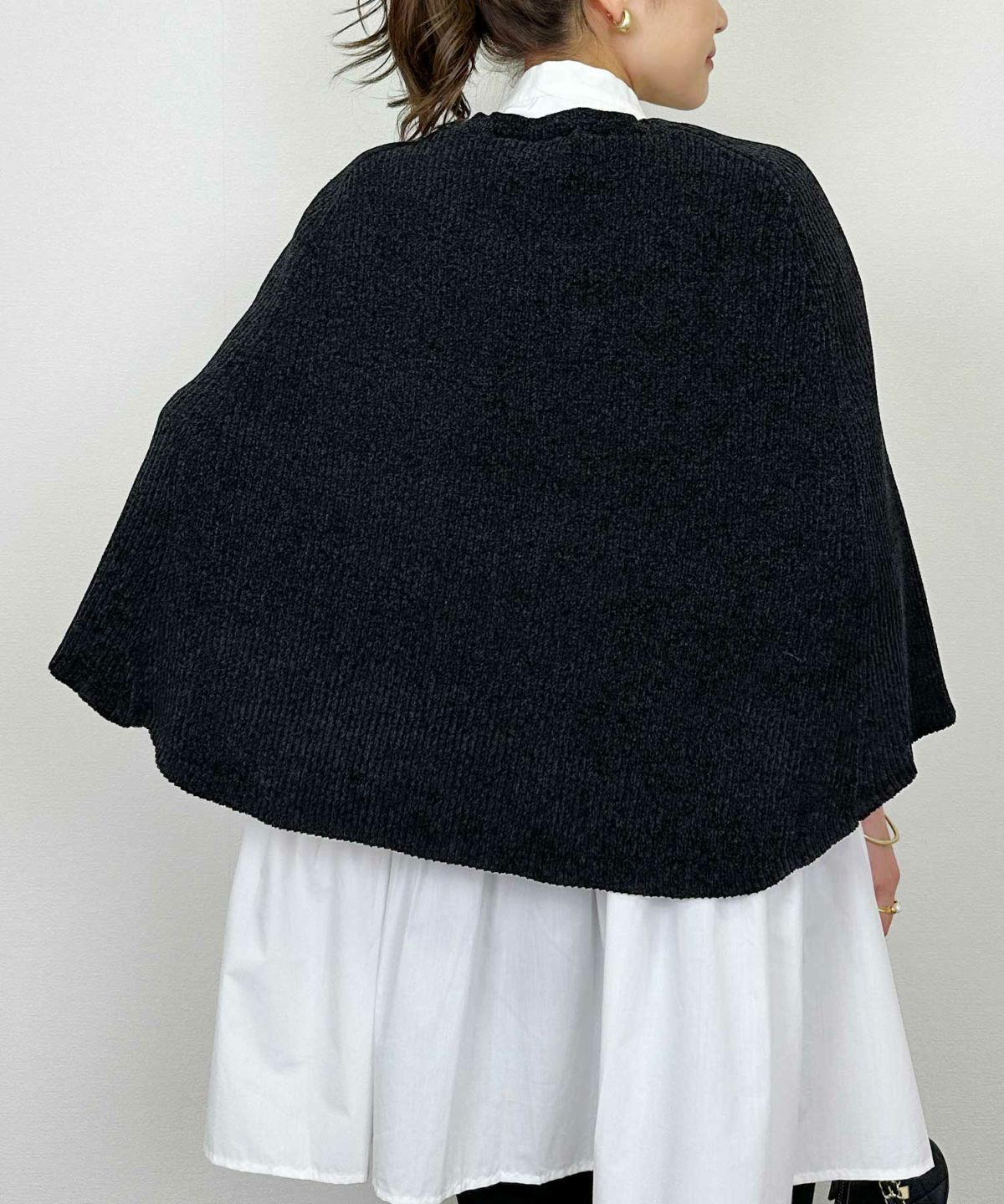 model：H164　着用サイズ：M　ブラック