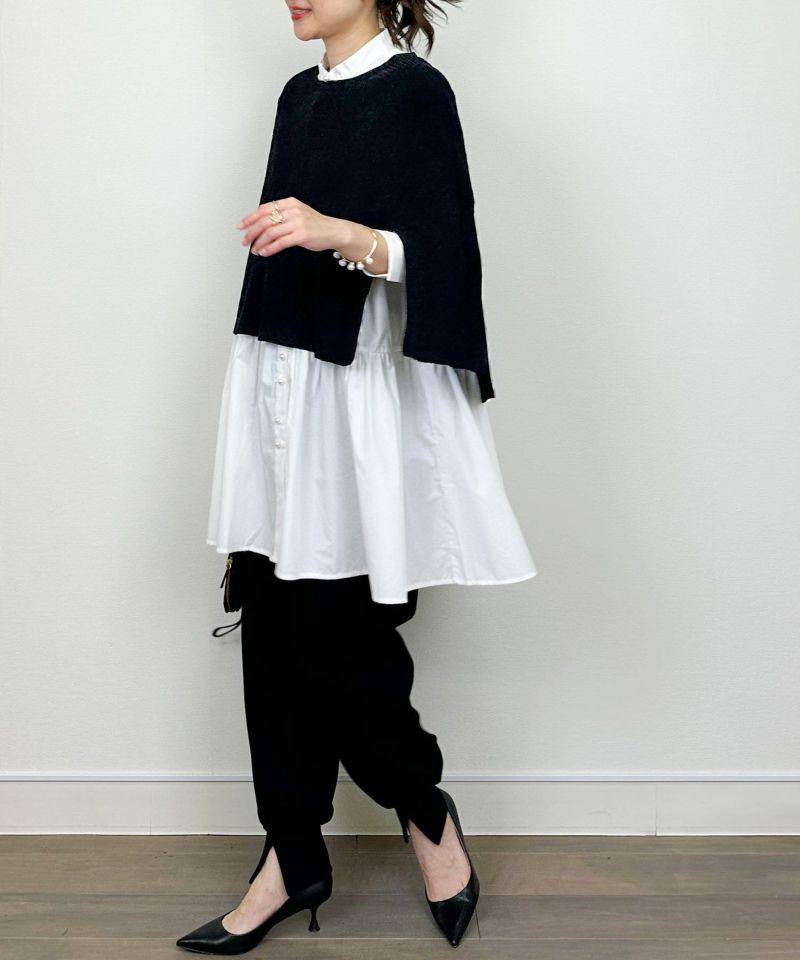 model：H164　着用サイズ：M　ブラック