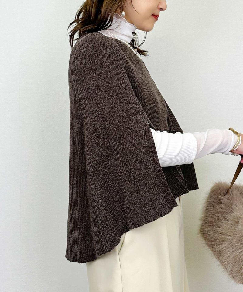 model：H164　着用サイズ：M　ダークブラウン