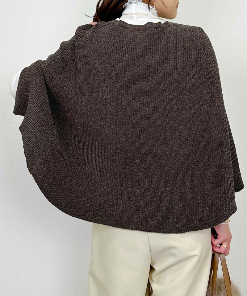 model：H164　着用サイズ：M　ダークブラウン