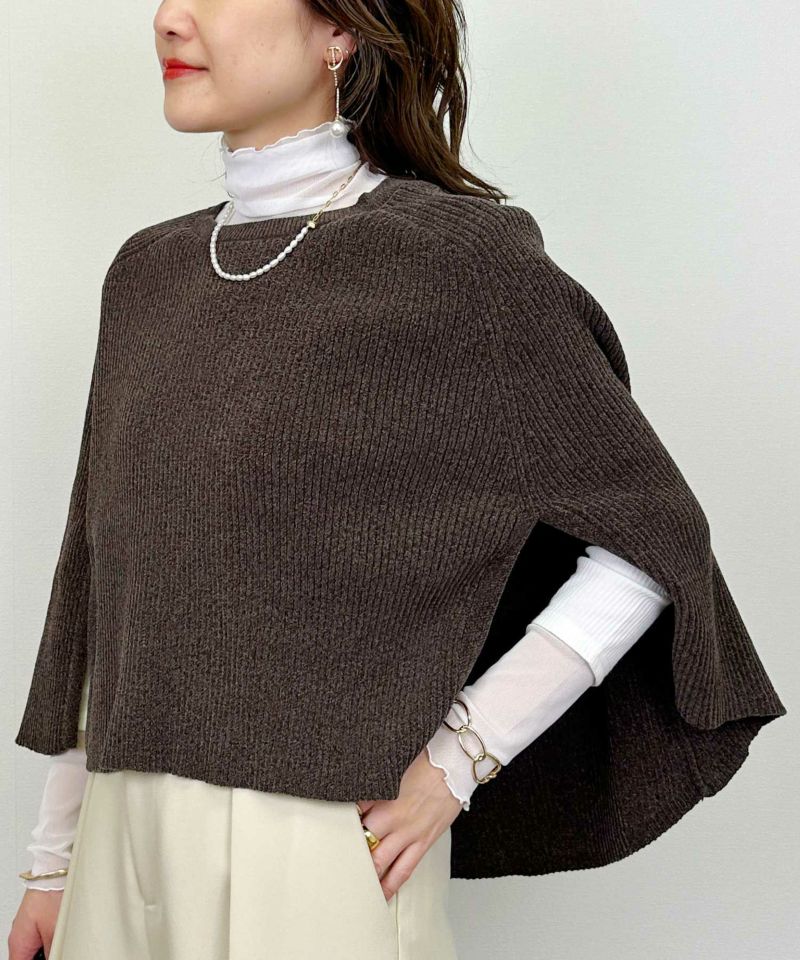 model：H164　着用サイズ：M　ダークブラウン