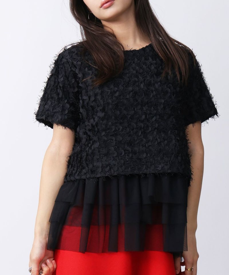 model：H160　着用サイズ：M　ブラック