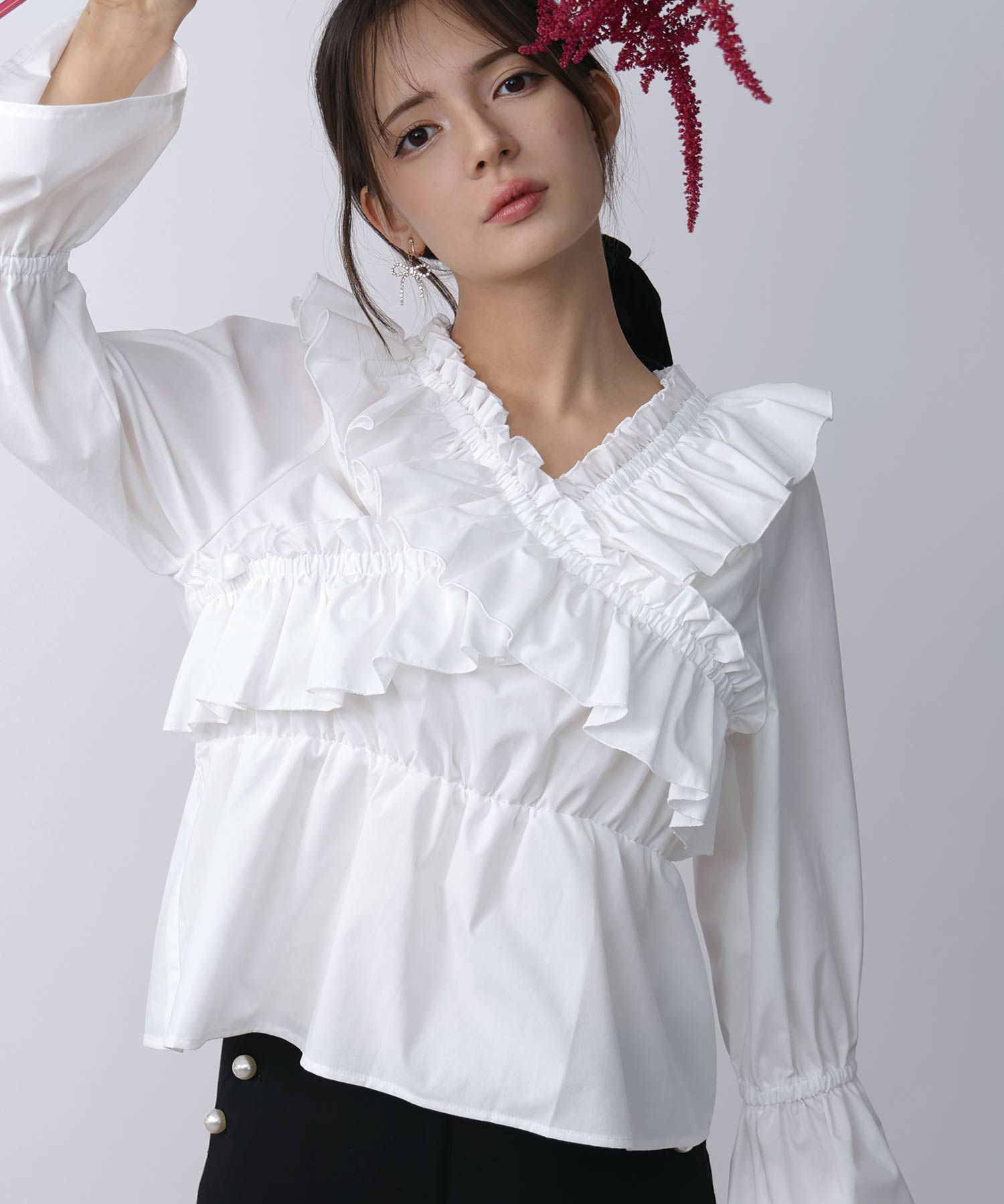 model：H160　着用サイズ：M