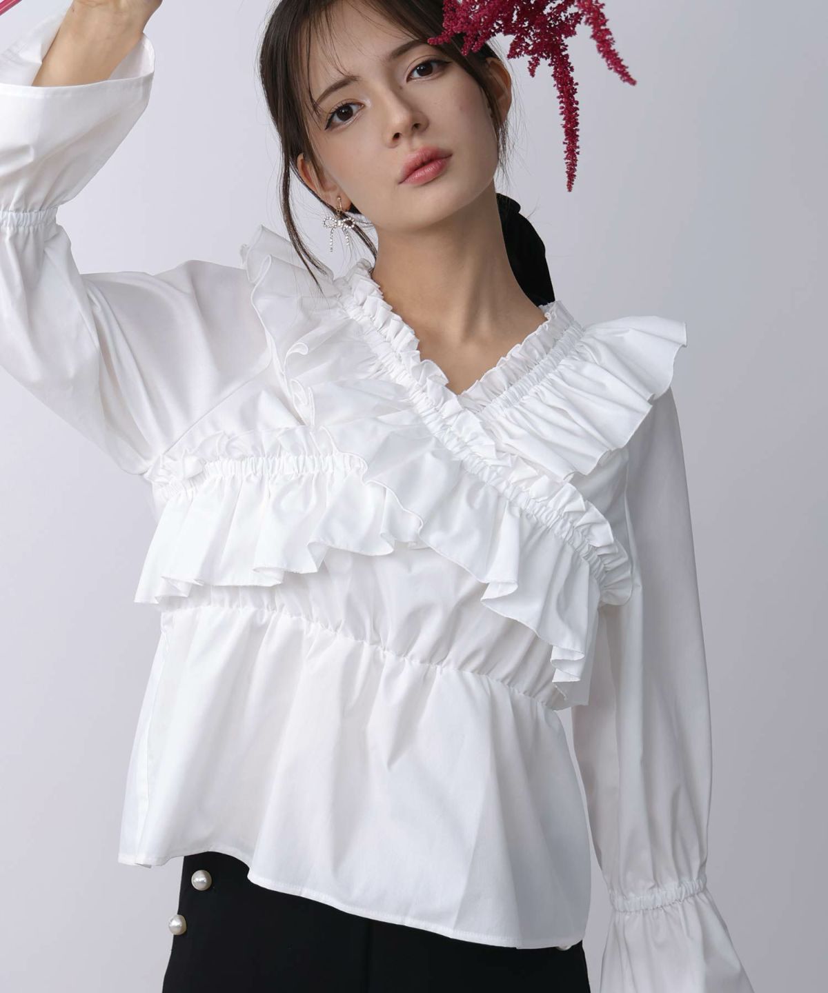 model：H160　着用サイズ：M