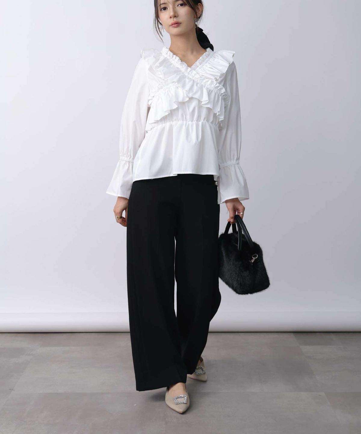 model：H160　着用サイズ：M