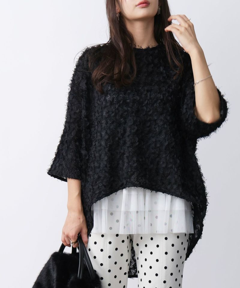 model：H160　着用サイズ：M　ブラック