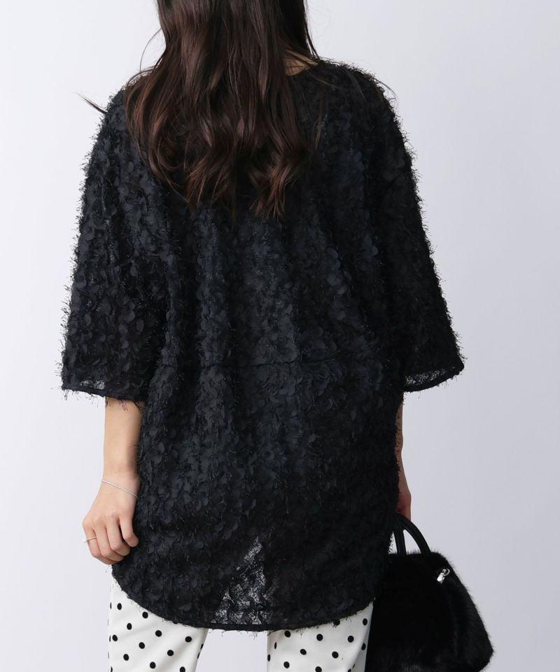 model：H160　着用サイズ：M　ブラック