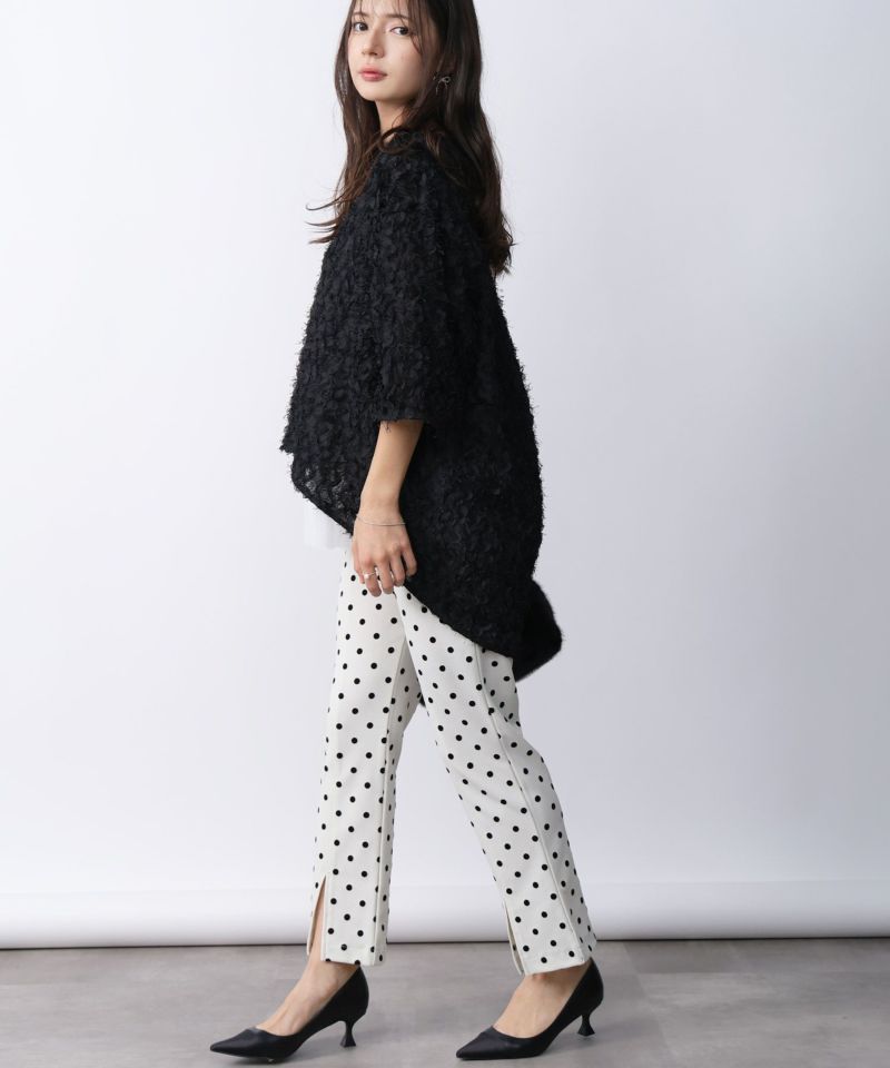 model：H160　着用サイズ：M　ブラック