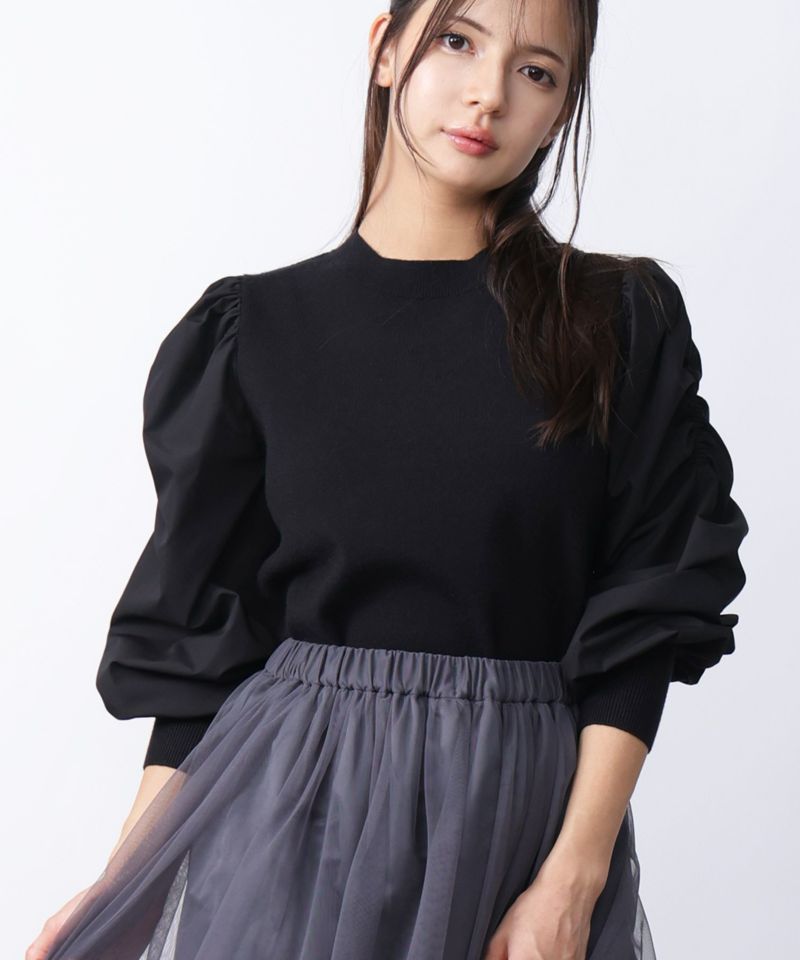 model：H160　着用サイズ：M　ブラック