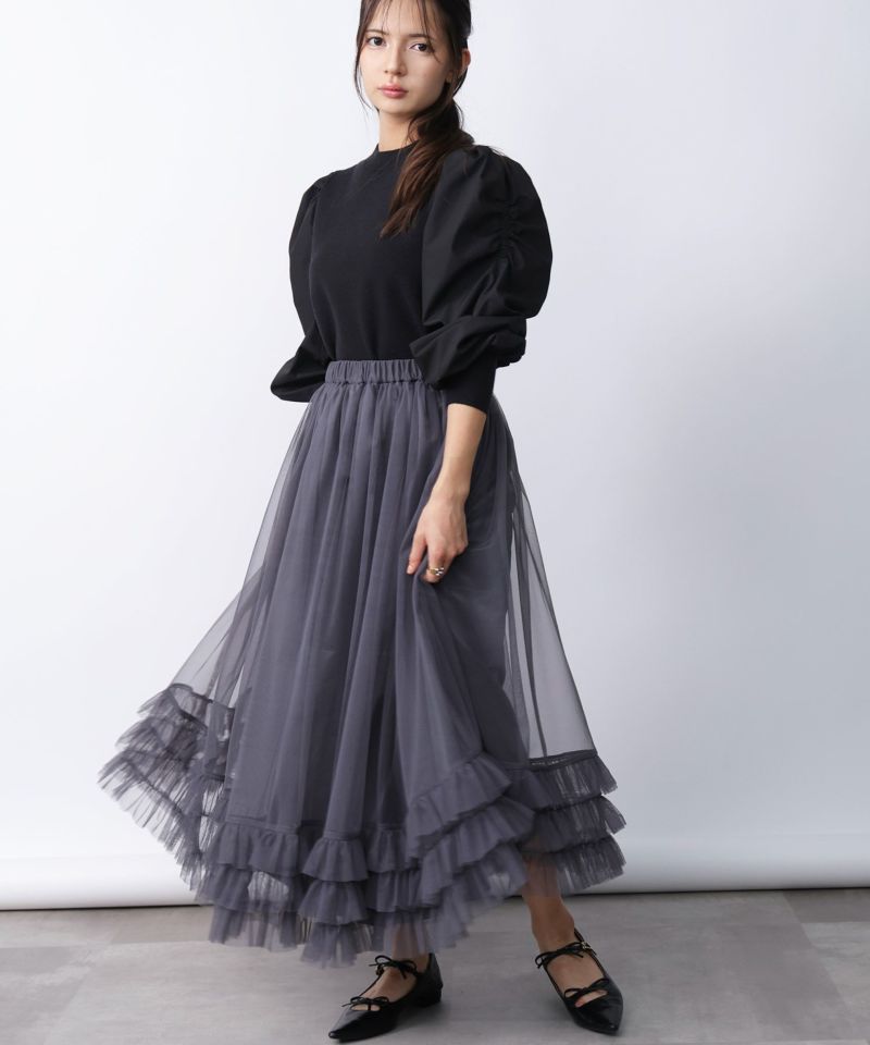 model：H160　着用サイズ：M　ブラック