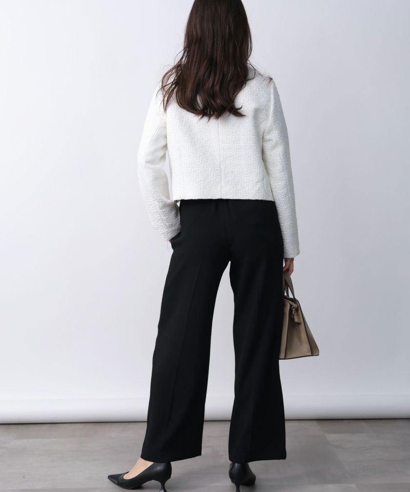 model：H160　着用サイズ：M　オフホワイト