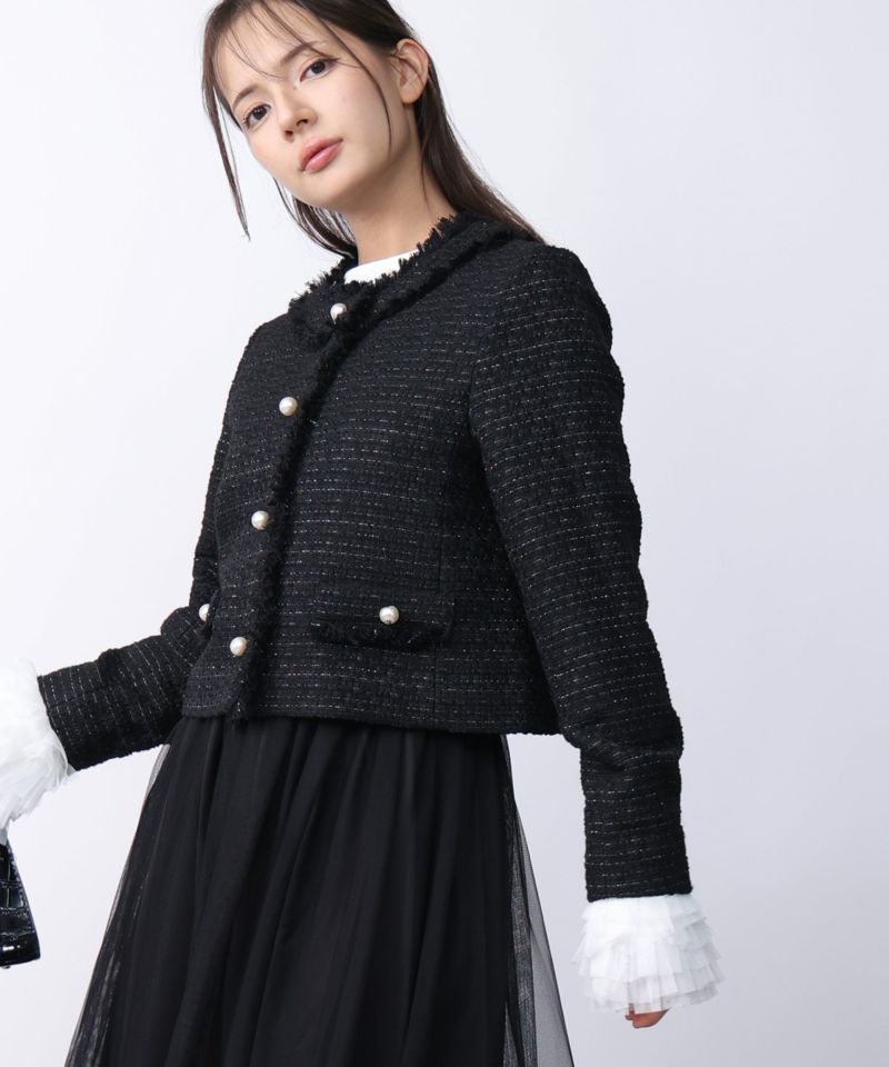 model：H160　着用サイズ：M　ブラック