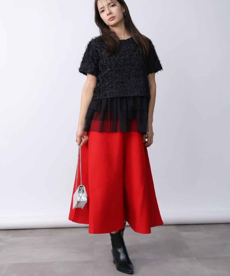 model：H160　着用サイズ：M　ブラック