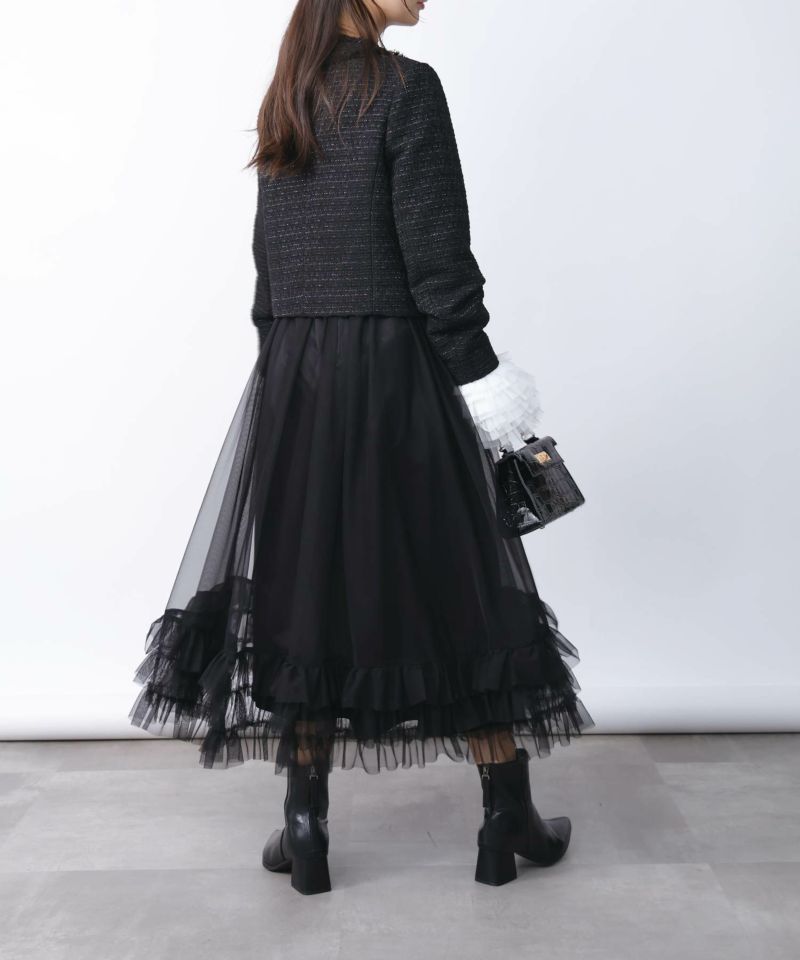 model：H160　着用サイズ：M　ブラック