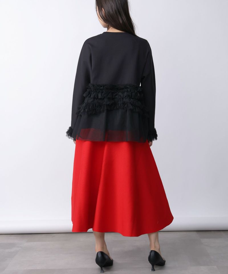 model：H160　着用サイズ：M　ブラック