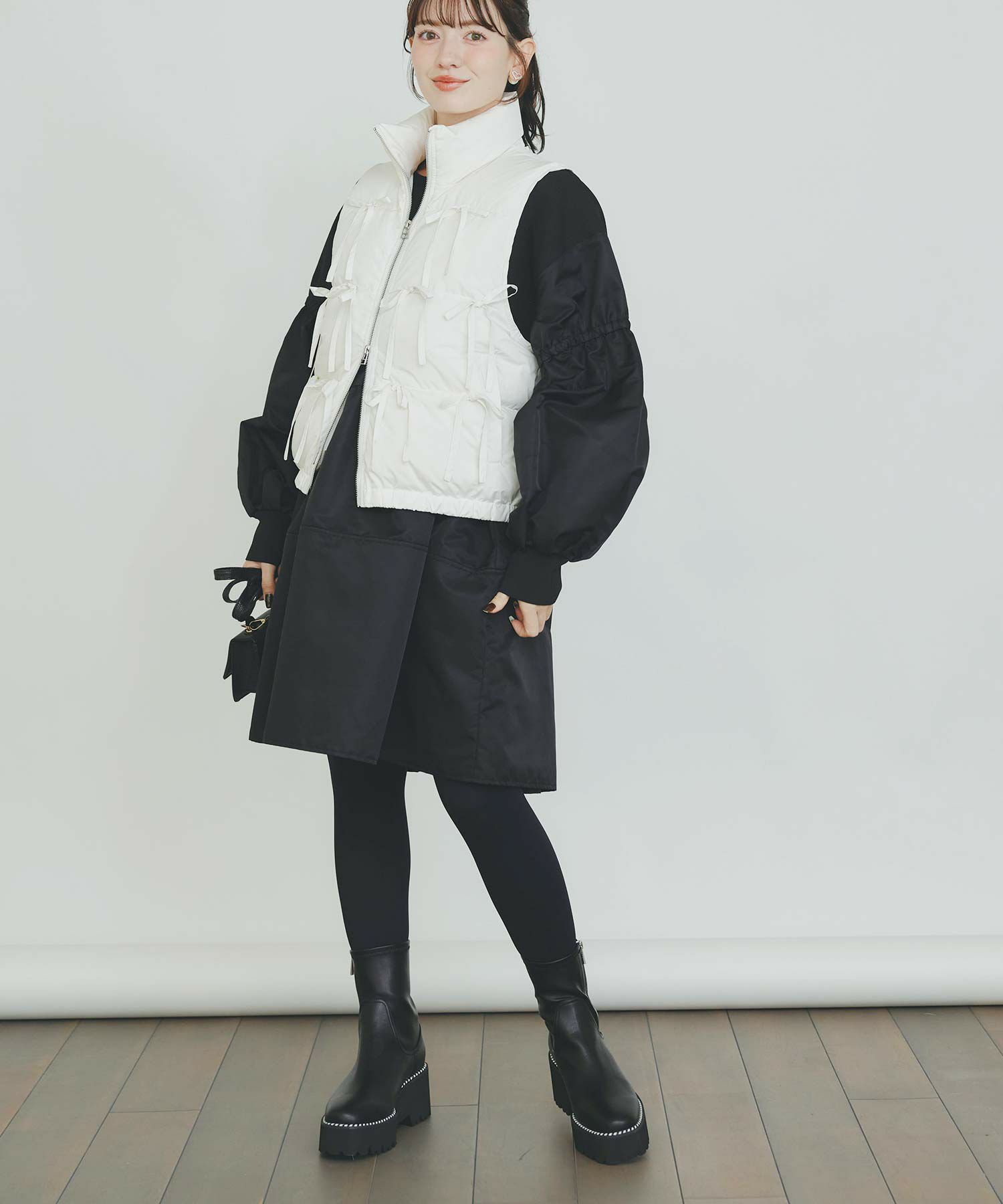 model：H155　着用サイズ：M