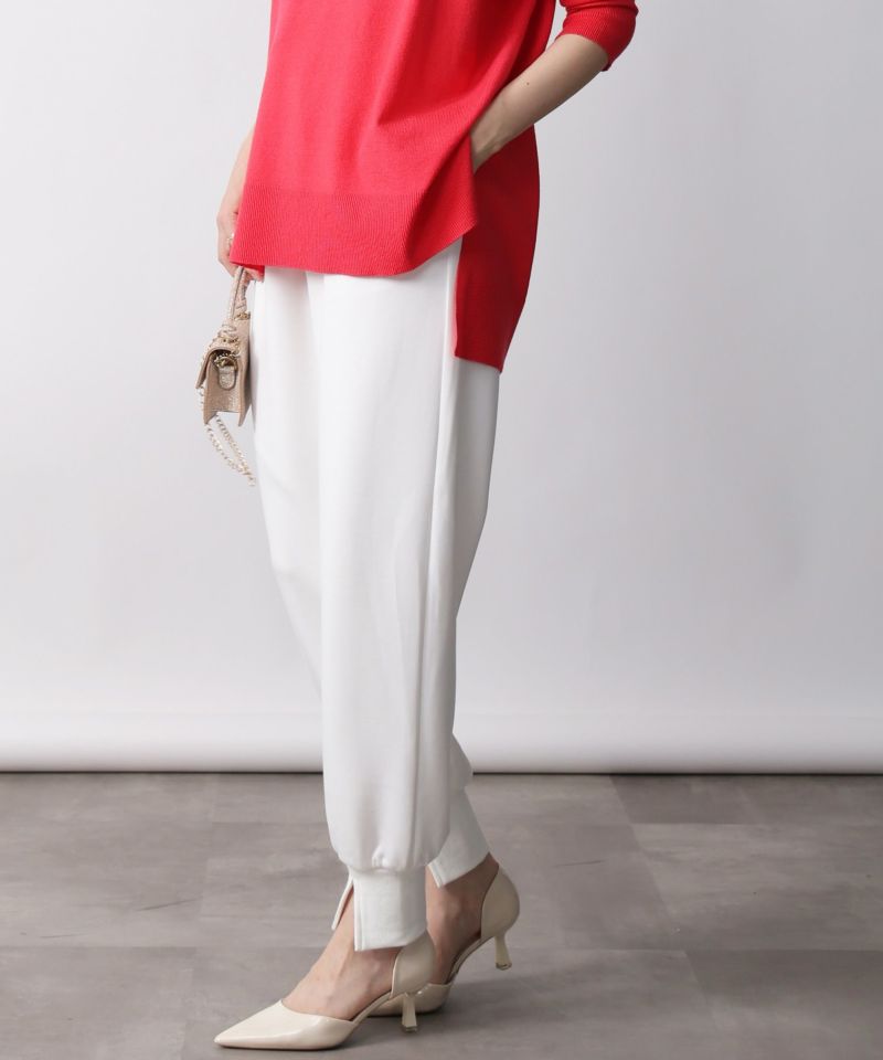 model：H171　着用サイズ：M　オフホワイト